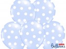 Ballonger polkadott 6 pk blå thumbnail