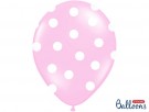 Ballonger polkadott 6 pk rosa thumbnail