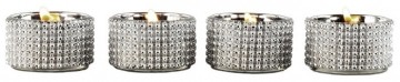 Telysholdere m/strass 4 pk
