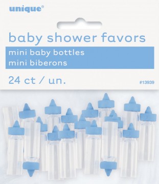 Minitåteflasker 24 pk blå