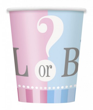 Girl Or Boy - pappkrus 8 pk