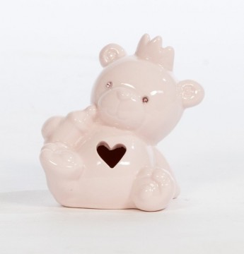 Bamse porselen babyrosa