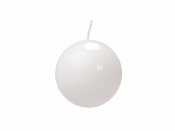Kulelys 6 cm hvit