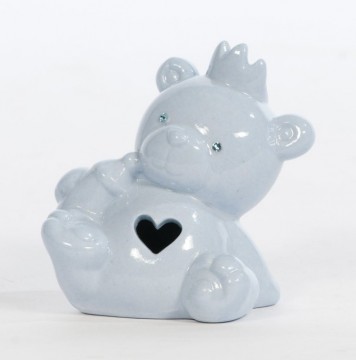 Bamse porslen babyblå