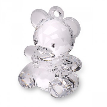 Krystall-teddybjørn 6 pk klar