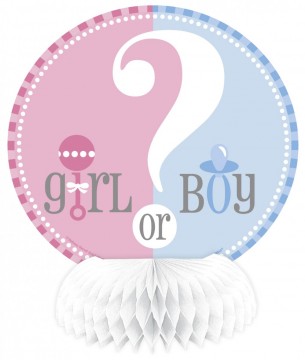 Girl Or Boy - dekorasjon 4 pk